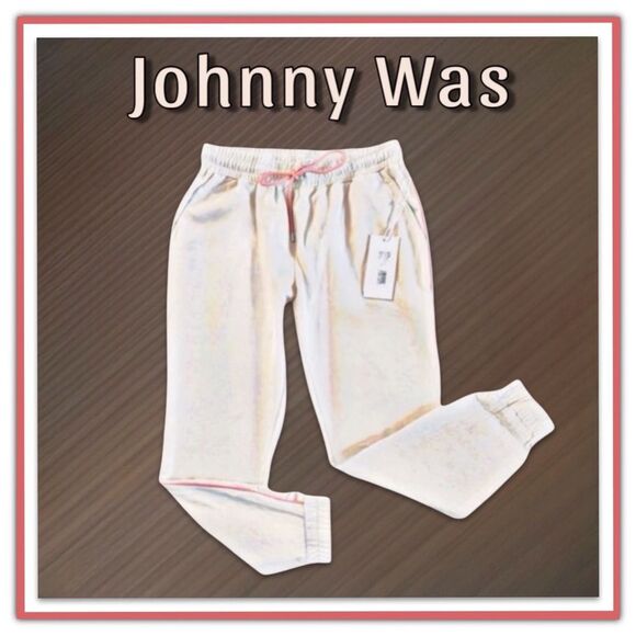 NWT Johnny Was Calme Drawstring Track Pant Joggers - Picture 10 of 11
